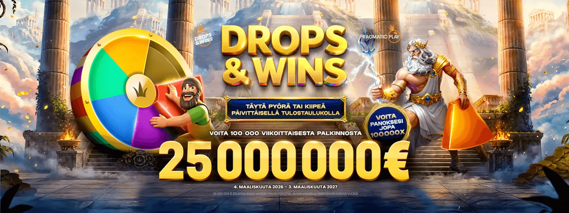 Casinodays — Drops & Wins 2026